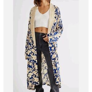 Free People Wild Nights Kimono Duster